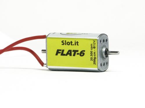 SLOT IT motor flat-6/2 20.500 rpm closed can